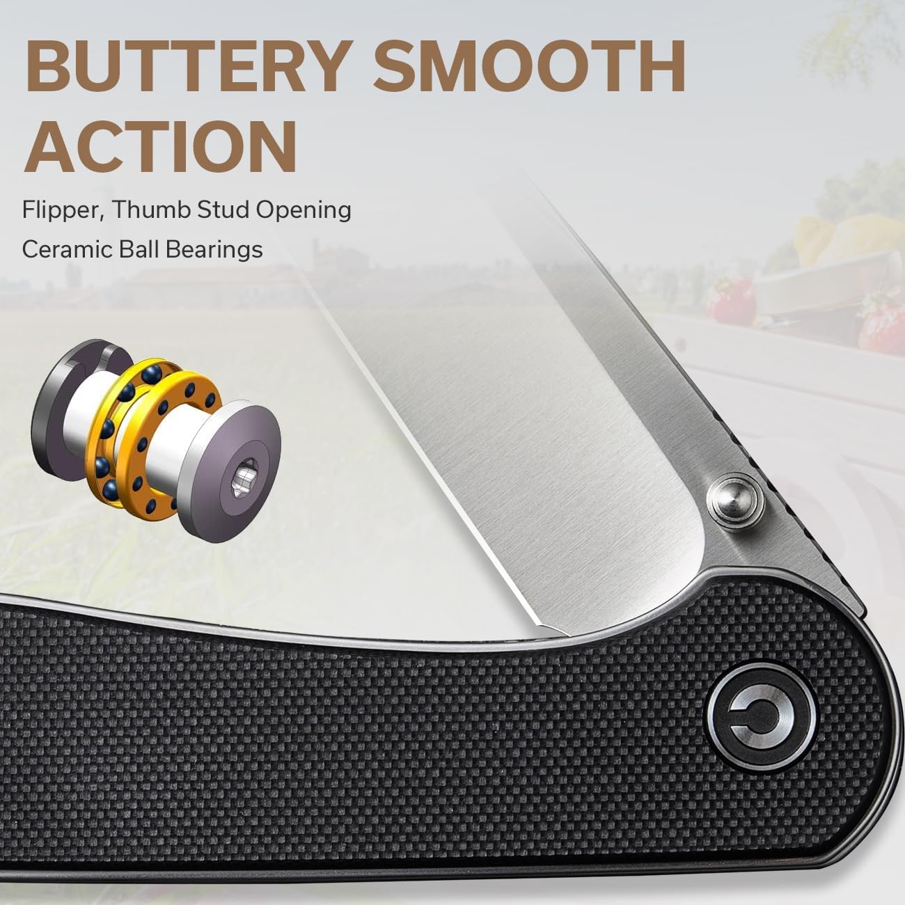 CIVIVI Elementum Folding Knife - Wharncliffe