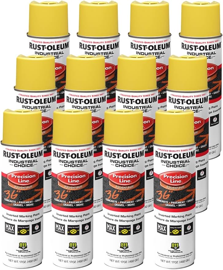Rust-Oleum Industrial Choice M1600/M1800 Precision Line Inverted Marking Paint