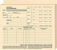 ComplyRight Expandable Personnel Envelo-Files, 11 3/4in x 9 1/2in x 1 1/2in, Pack Of 25