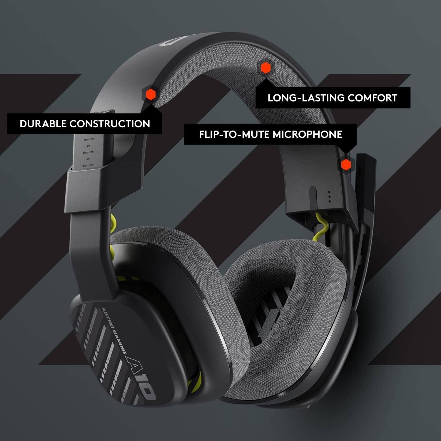 Logitech G Astro A10 Gen 2 Cross-Platform Wired Over-Ear Gaming Headset