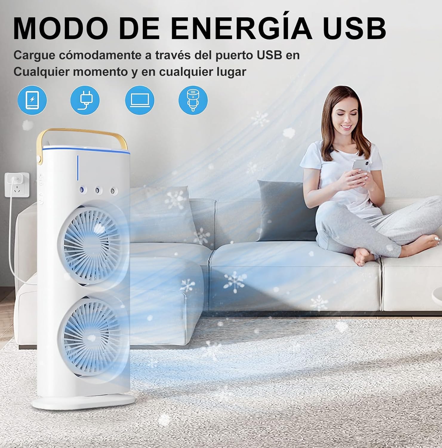 ❆Ventilador de refrigeración de alta eficiencia