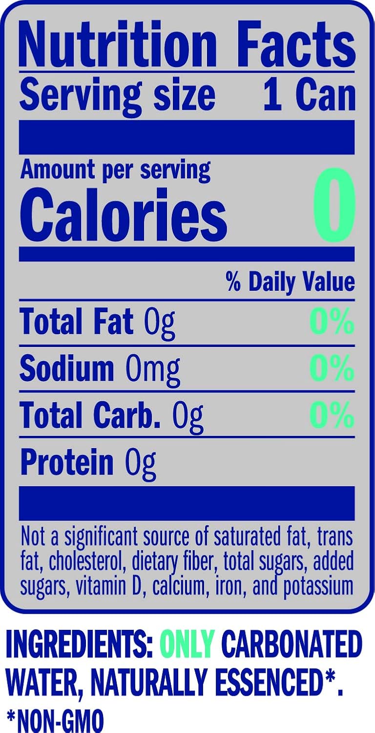 LaCroix Sparkling Water, Lemon, Lime, & Grapefruit Variety Pack, 12 Fl Oz (Pack of 24) Naturally Essenced, 0 Calories