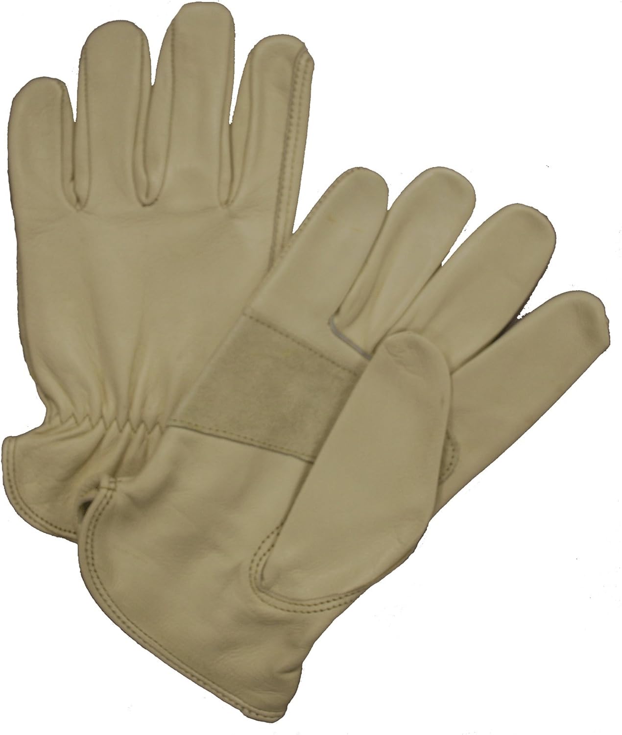 West Chester 984K Cowhide Leather Driver Gloves - [Pack of 12] Brown, X-Large, Work Gloves with Keystone Thumb