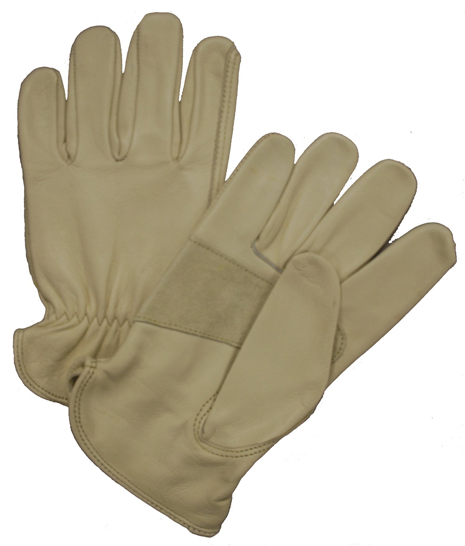 West Chester 984K Cowhide Leather Driver Gloves - [Pack of 12] Brown, X-Large, Work Gloves with Keystone Thumb