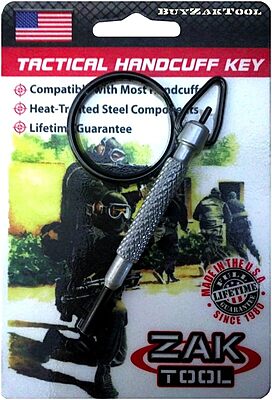 ZAK Tool Aluminum Swivel Handcuff Key