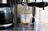 Espressione 10-Cup Combination Pump Espresso Machine, Stainless Steel