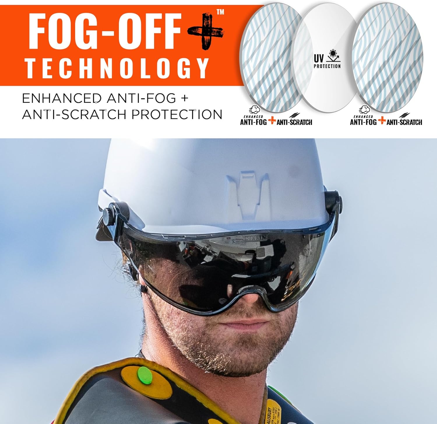 Ergodyne Skullerz 8991 Safety Helmet Visor