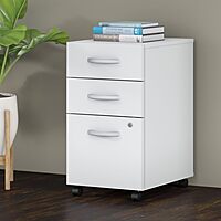 Bush Business Furniture Studio C 3-Drawer Mobile File Cabinet