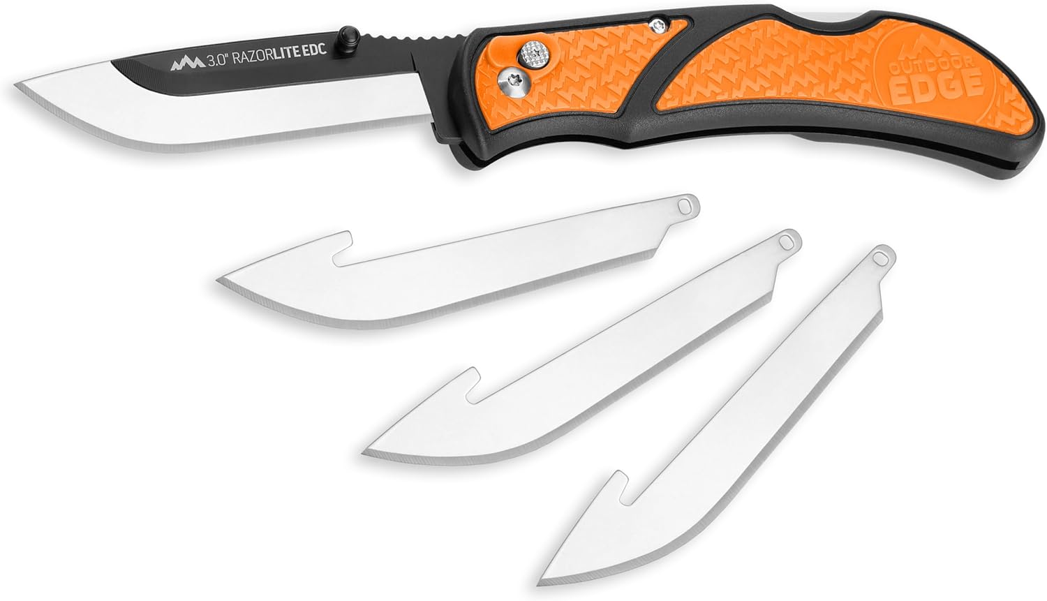 OUTDOOR EDGE 3.0" Folding Pocket Knife with Replaceable Blades