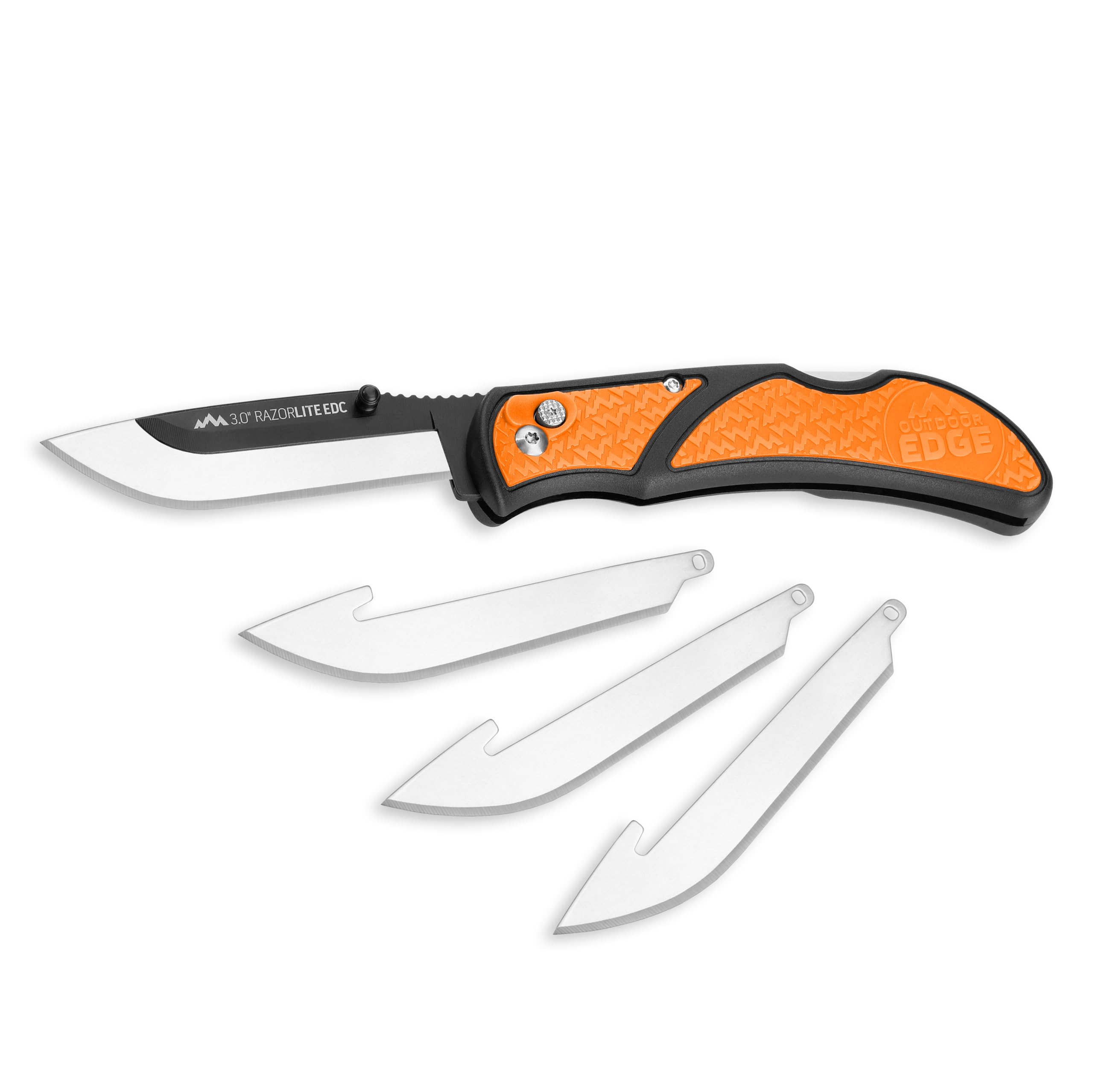 OUTDOOR EDGE 3.0" Folding Pocket Knife with Replaceable Blades