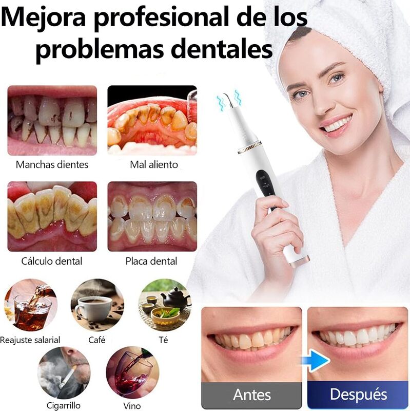 Removedor de sarro dental,removedor de placa dental ultrasónico (mascotas)