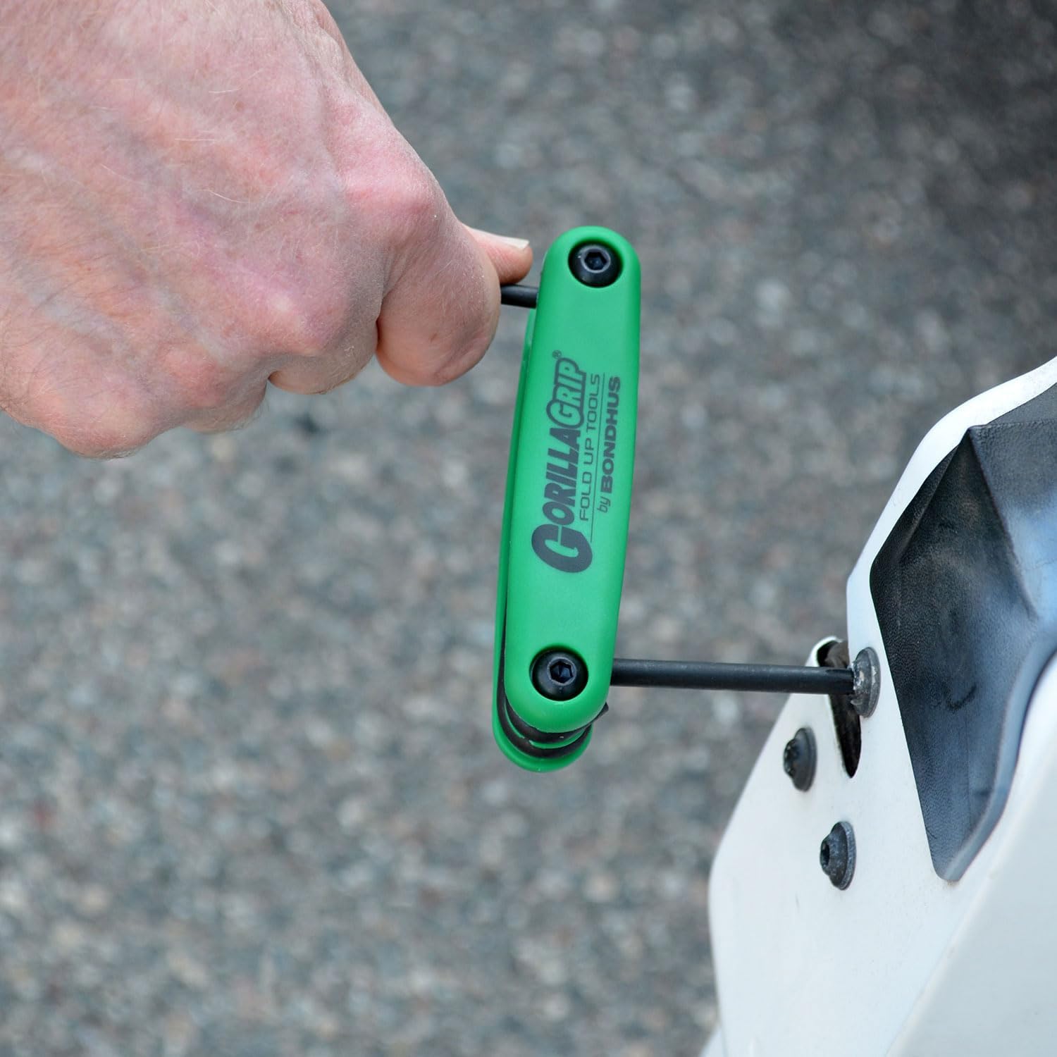 Bondhus 12632 GorillaGrip, Set of 8 Star Fold-up Keys, sizes T6-T25, multi, one size