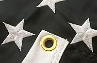 THIN BLUE LINE USA DuraSleek Thin Blue Line American Flag, Sewn & Embroidered