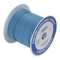 Ancor 103910 Marine Grade Electrical Primary Tinned Copper Boat Wiring (14-Gauge, Light Blue, 100-Feet)
