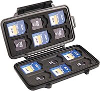 Pelican 009150-0100-110 Micro Memory Card Case Black
