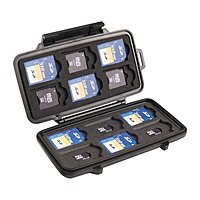Pelican 009150-0100-110 Micro Memory Card Case Black