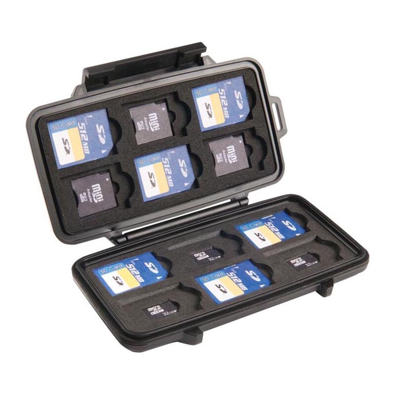 Pelican 009150-0100-110 Micro Memory Card Case Black