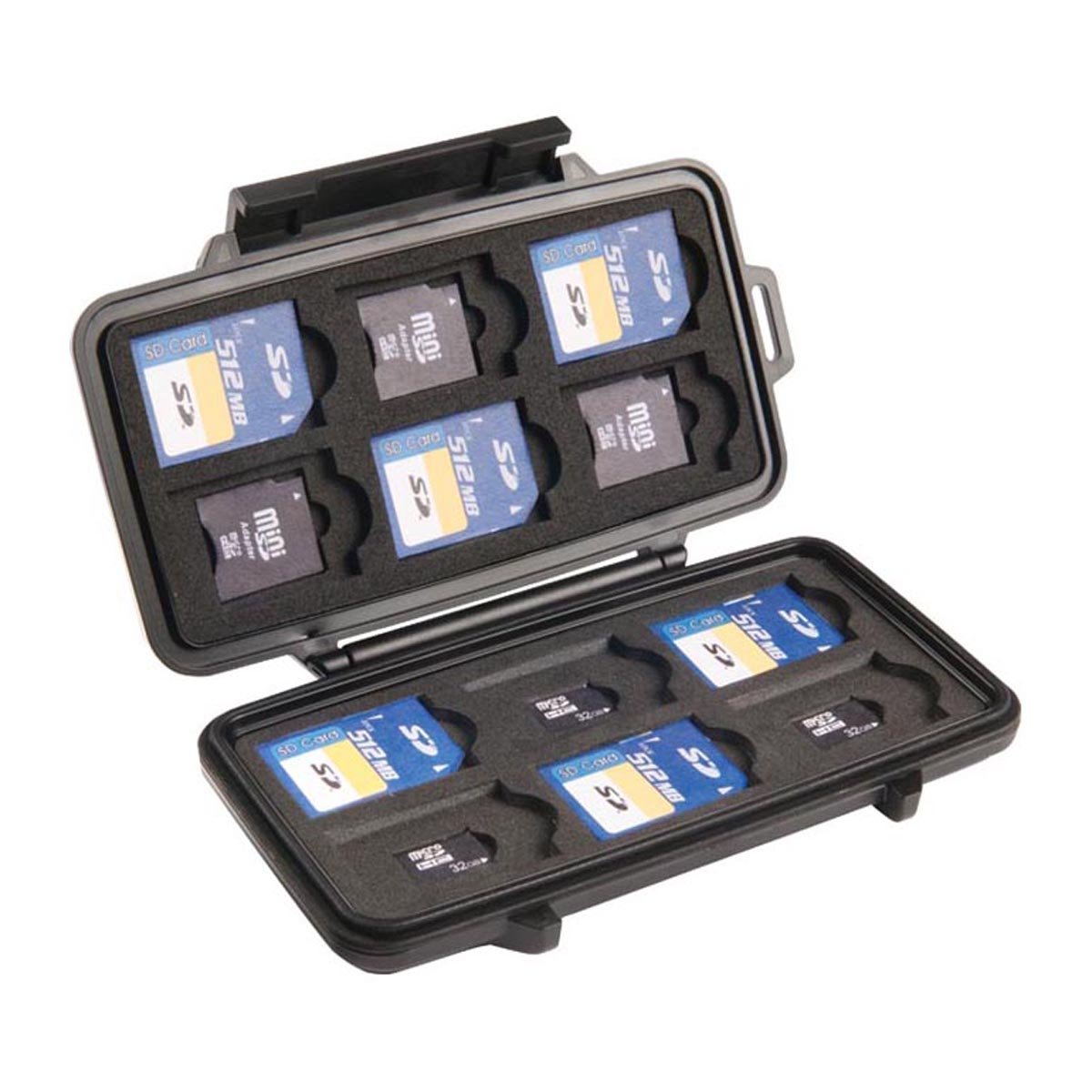 Pelican 009150-0100-110 Micro Memory Card Case Black