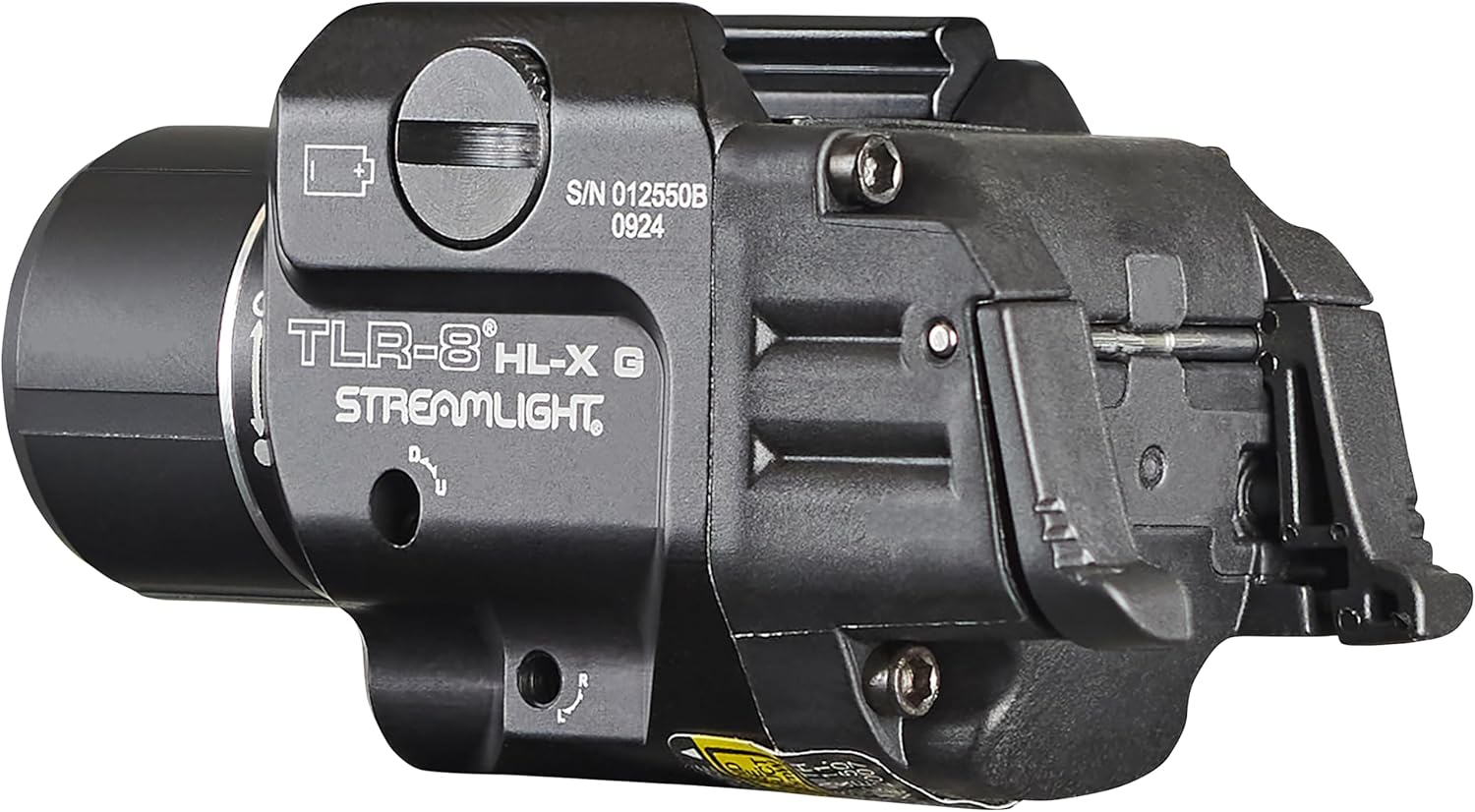 Streamlight 69475 TLR-8 HL-X G USB 1000-Lumen Weapon Rail-Mounted Rechargeable Tactical Flashlight with Integrated Green