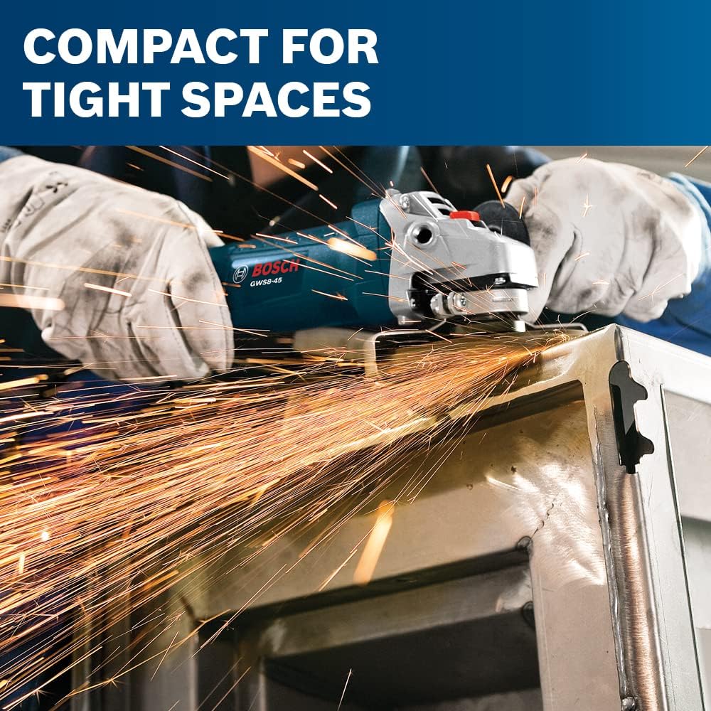 Bosch GWS8-45 4-1/2 In. Angle Grinder Industrial