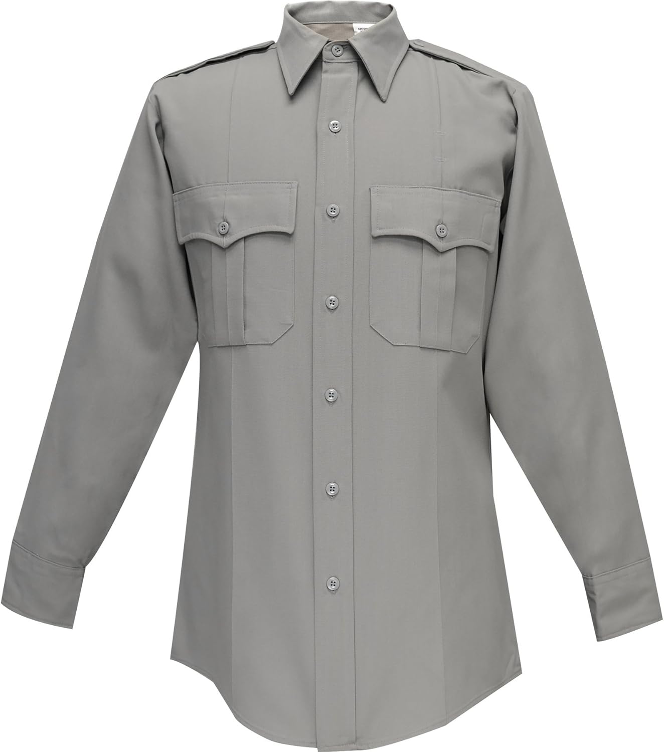 FLYING CROSS Command Long Sleeve Shirt w/ Zipper & Convertible Sport Collar