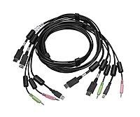 Avocent 6ft DisplayPort/USB/Audio KVM Cable