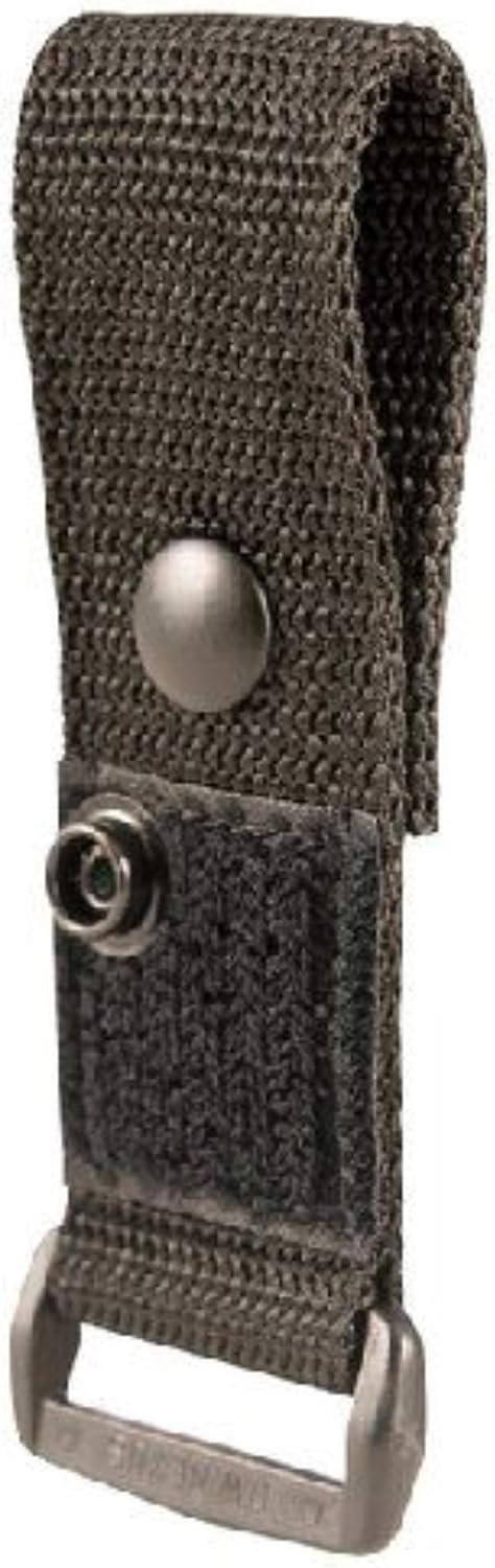 Boston Leather Epaulet Mic Holder Snap Slot 5478-5-BLK