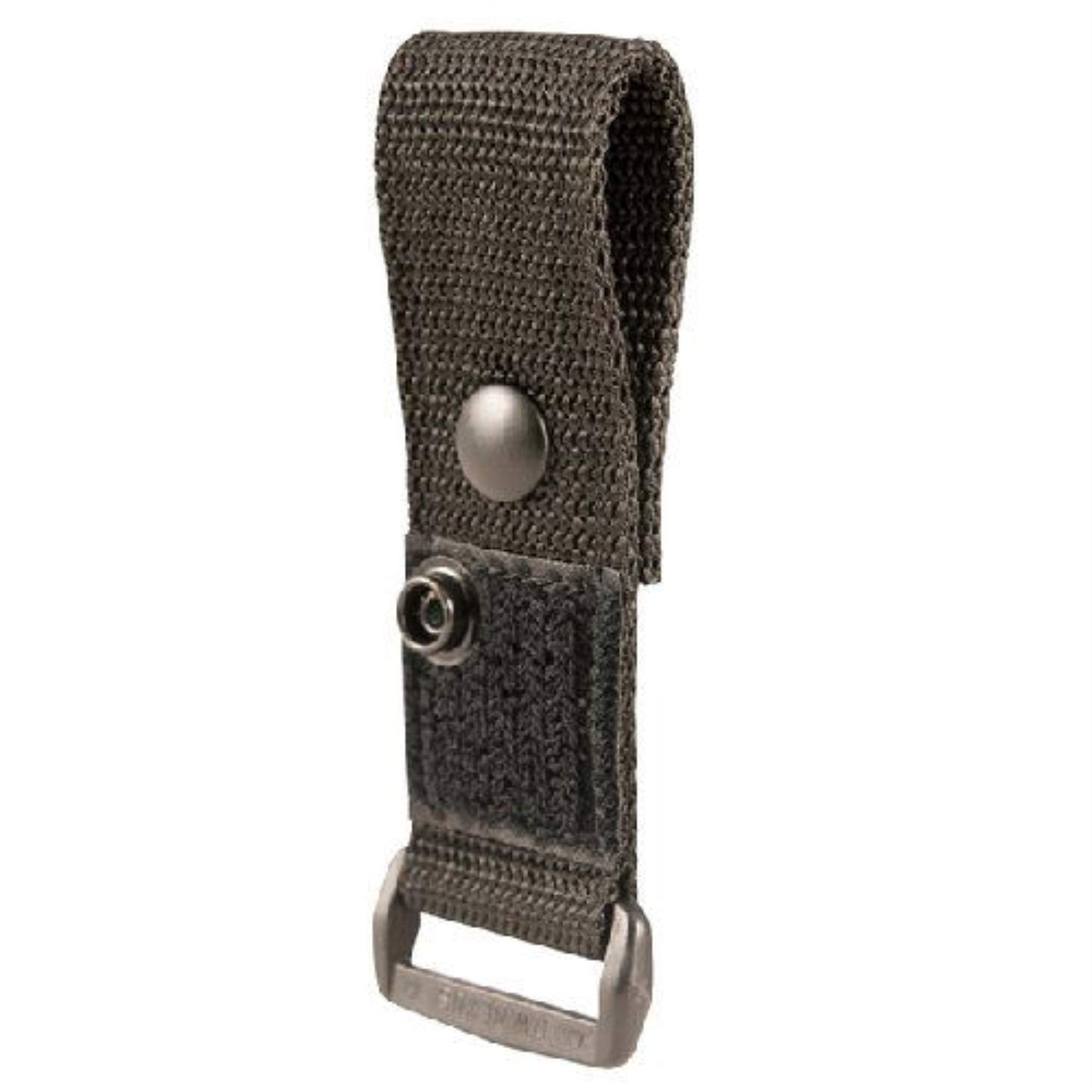 Boston Leather Epaulet Mic Holder Snap Slot 5478-5-BLK