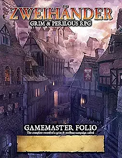 RPG - ZWEIHANDER Grim & Perilous - Gamemaster Folio by Daniel D. Fox (2019, Trade RPG - ZWEIHANDER Grim & Perilous - Gamemaster Folio by Daniel D. Fox (2019, Trade