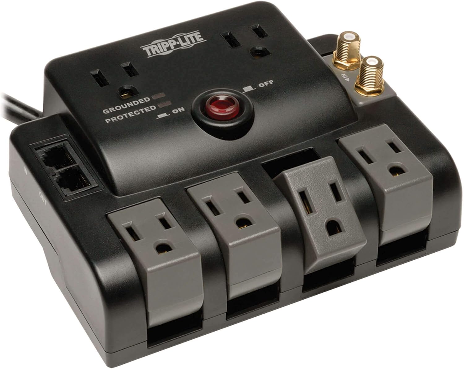 TRIPP LITE Protect It! 6-Outlet Surge Protector