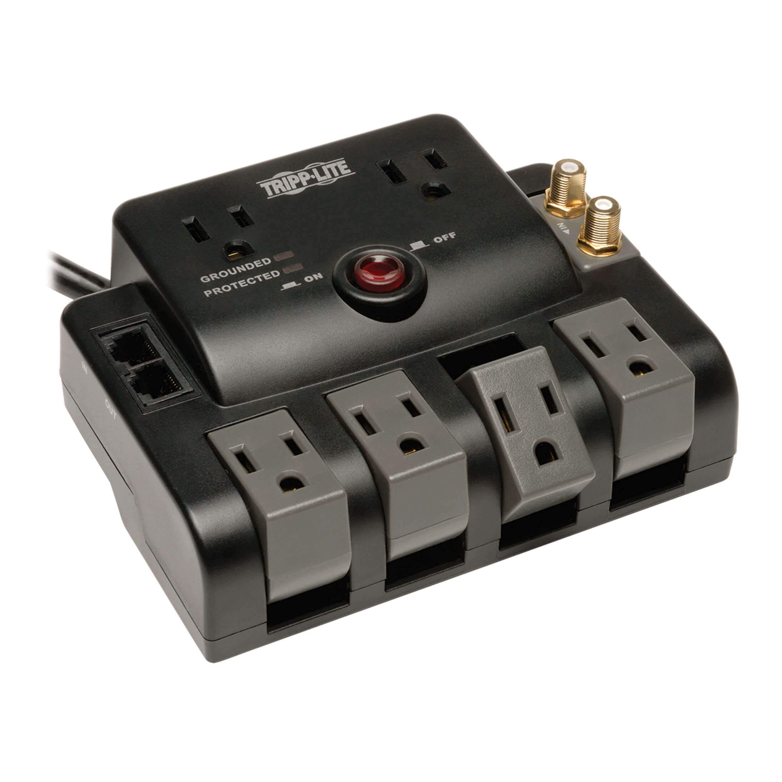 TRIPP LITE Protect It! 6-Outlet Surge Protector