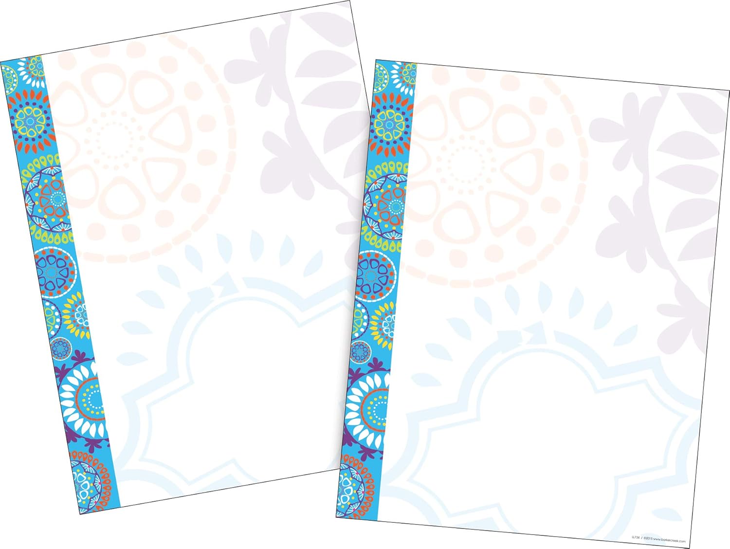 BARKER CREEK Designer Decorative Computer Paper, Letter 8.5 x 11, 100 Sheets