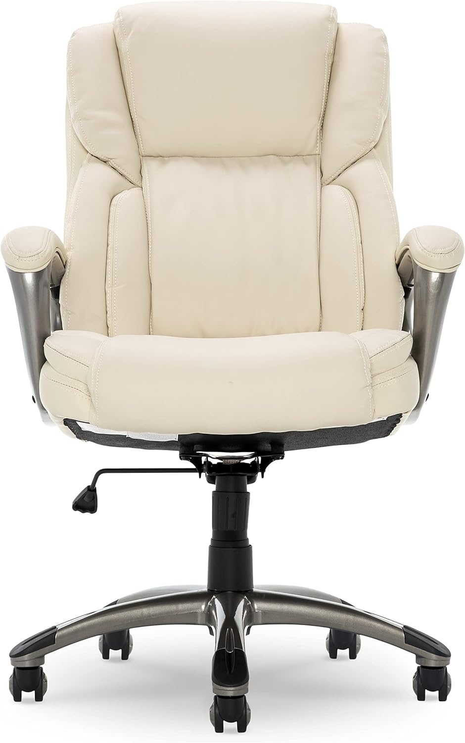 Serta Executive Office Chair, Adjustable Ergonomic Computer Chair with Layered Body Pillows, Waterfall Seat Edge