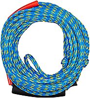 Full Throttle 2 Rider Tow Rope - Blue/Yellow