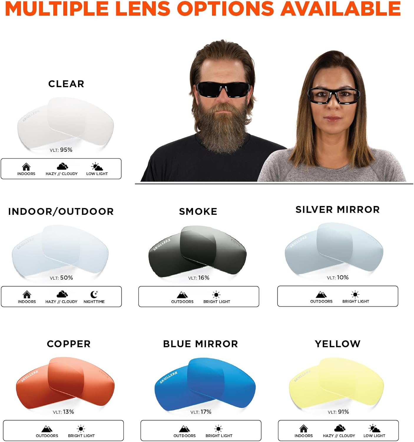 Ergodyne Skullerz ODIN Safety Glasses