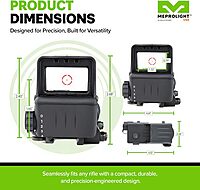 MEPROLIGHT MEPRO RDS PRO V2 Mil-Spec Electro Optic Red Dot Sight