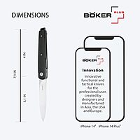Boker Plus LRF Linerlock Black