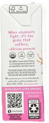 Honest Kids Organic Fruit Juice Drink Boxes Variety Pack, 6 Oz, Pack Of 40 Boxes