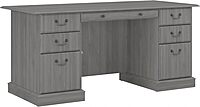 Bush Furniture Saratoga 66in Executive Desk with Drawers