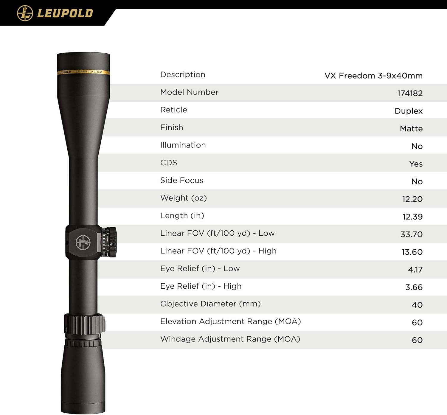 Leupold VX-Freedom Riflescope