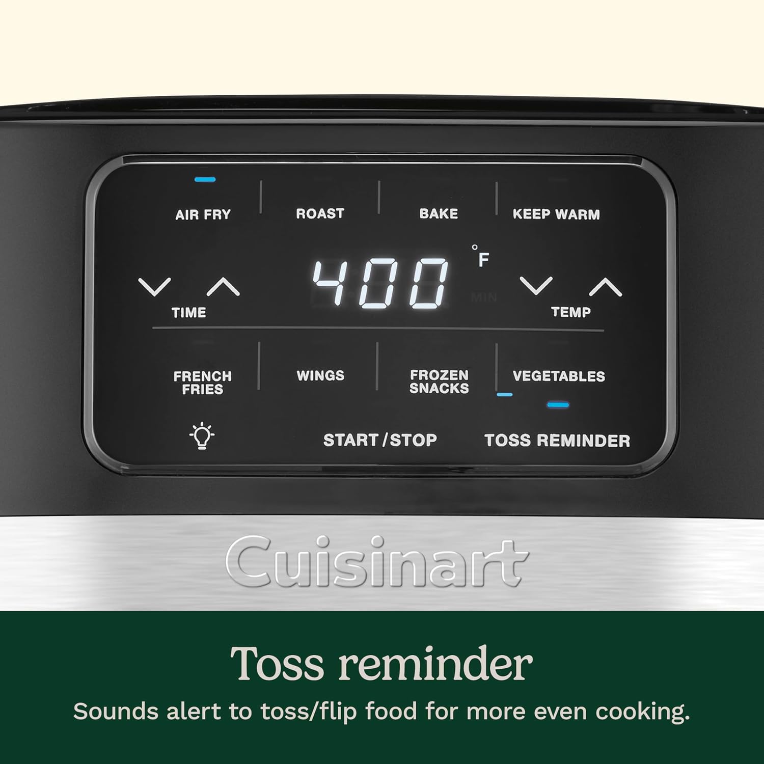 Cuisinart Air Fryer Basket with Window and Presets