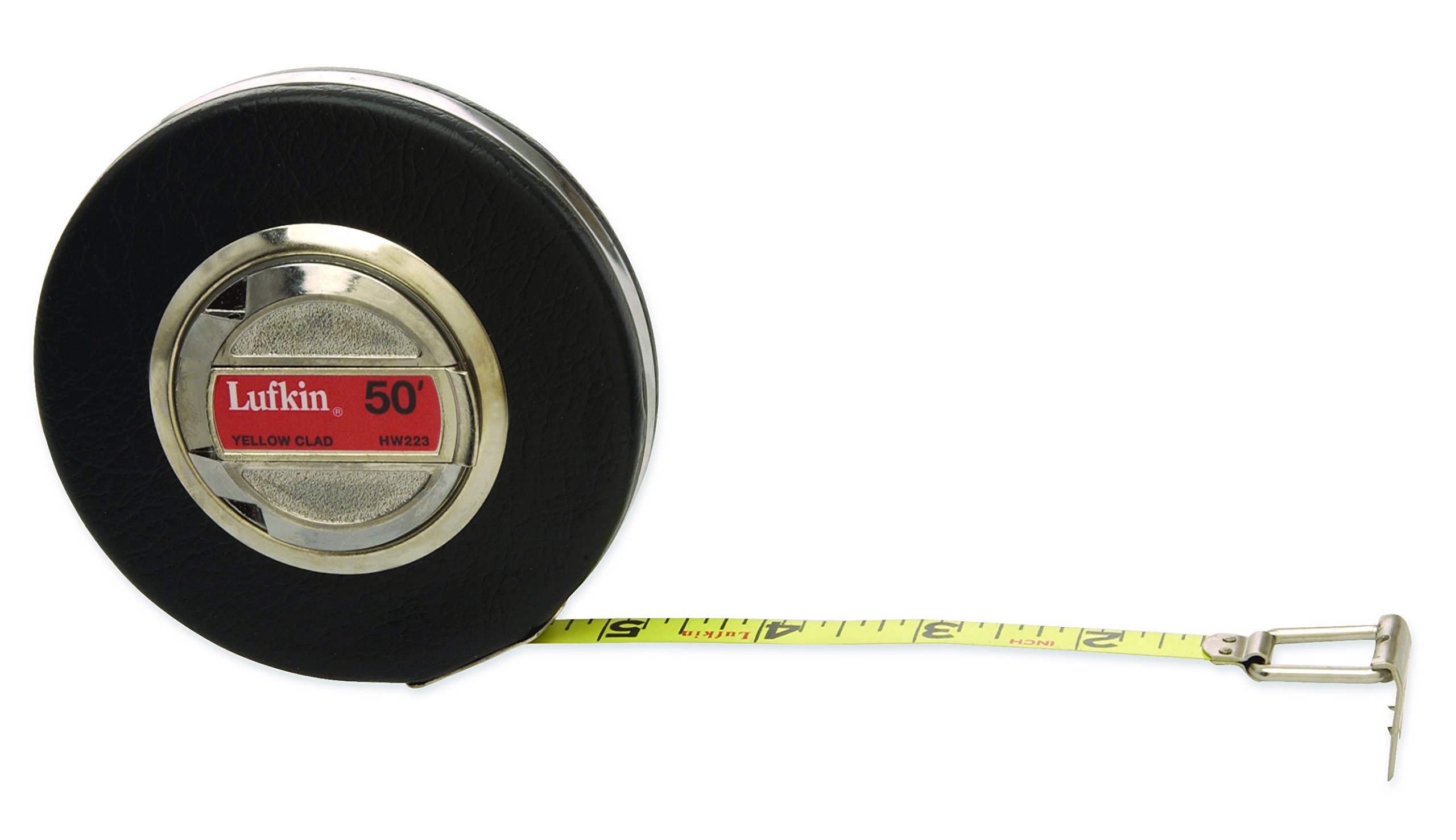 Crescent Lufkin 3/8" x 50' Banner® Engineer's Yellow Clad Tape Measure - HW223D