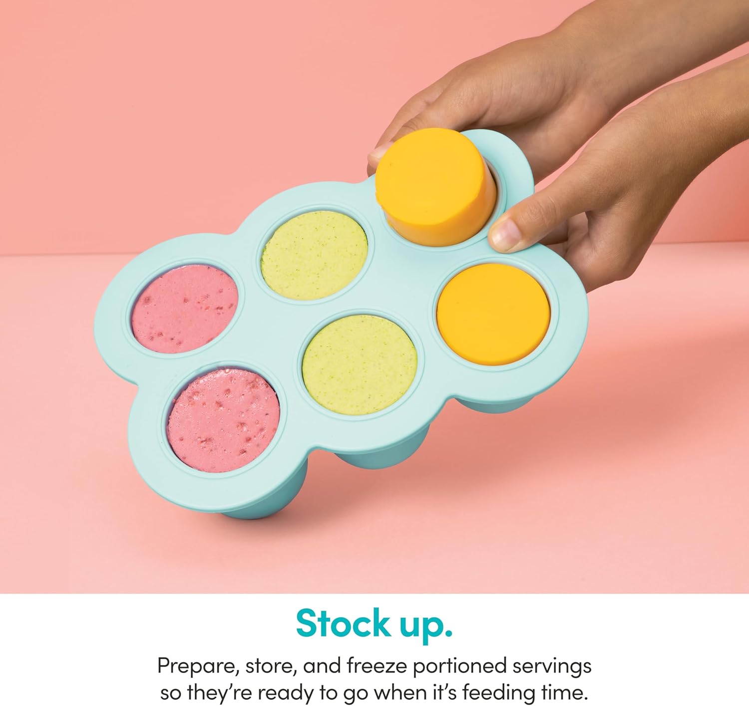 NutriBullet NBY-50100 Baby Complete Food-Making System, 32-Oz, White, Blue, Clear 32-oz.