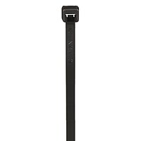 Panduit PLT2I-M0 Cable Tie, Intermediate, Weather Resistant Nylon 6.6, 8.0-Inch Length, Black (1,000-Pack)