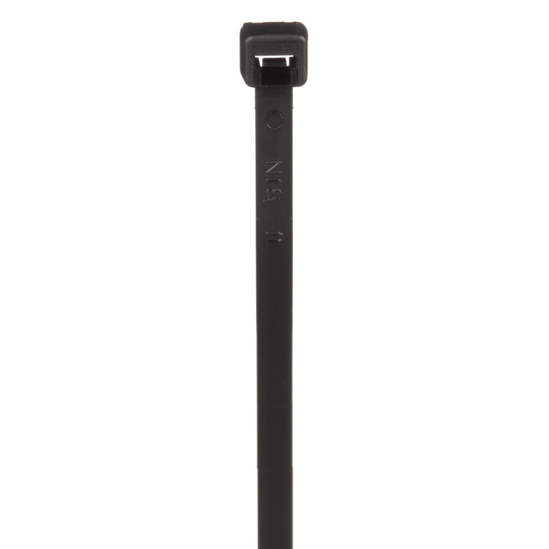 Panduit PLT2I-M0 Cable Tie, Intermediate, Weather Resistant Nylon 6.6, 8.0-Inch Length, Black (1,000-Pack)