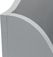 Elegant Designs Homewood Farmhouse Wooden Decorative Envelope-Shaped Desktop Letter Holder