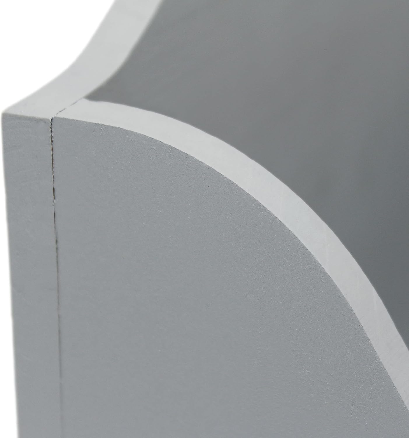 Elegant Designs Homewood Farmhouse Wooden Decorative Envelope-Shaped Desktop Letter Holder