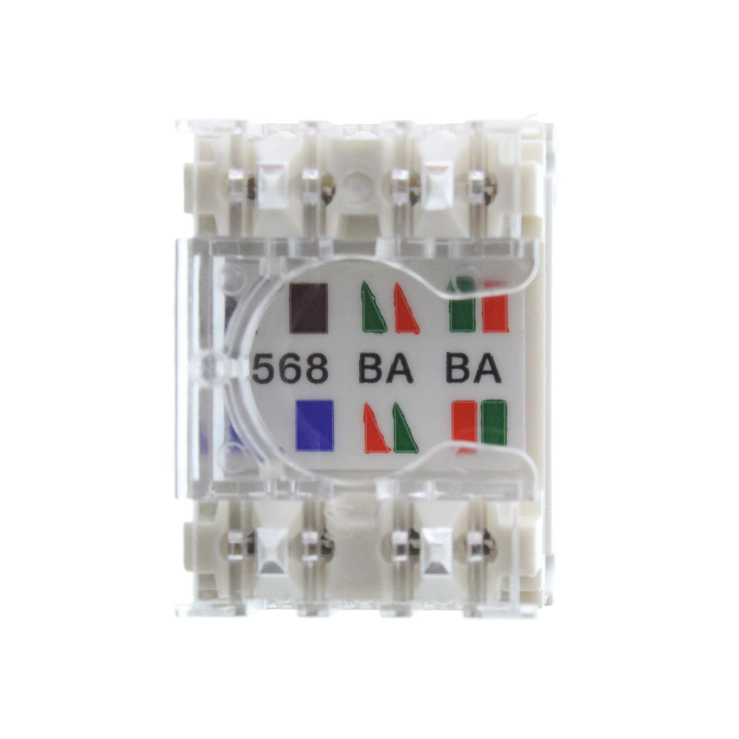 Panduit NK688MWH Category-6 8-Wire Jack Module, White