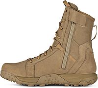 5.11 Tactical Men's A/T 8 ARID Boots with Side Zipper, Coyote
