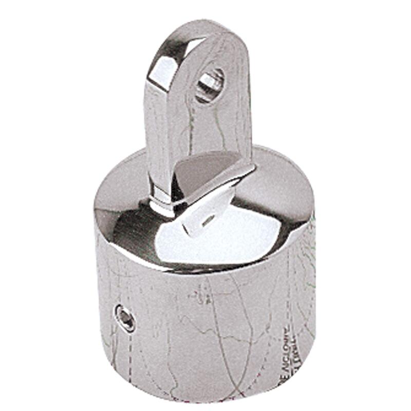 Sea-Dog Stainless Top Cap - fits 1" O.D. tube -1/4" pin